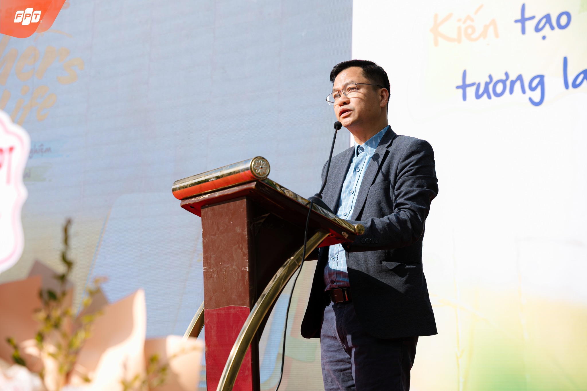 bác Đỗ Xuân Thử - Trưởng Ban đại diện cha mẹ học sinh